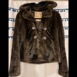 Vintage Faux Fur Jacket